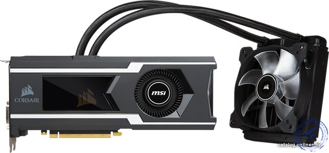 видеокарт MSI GeForce GTX 1080 Ti Sea Hawk X